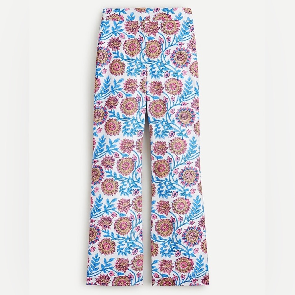 J. Crew Hayden Pant Floral Print
